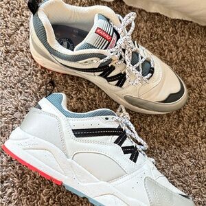 Karhu White and Black Sneakers